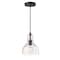 Westinghouse Mini Fiona LED Pendant, Dimmable, 6.5W, Oil Rubbed Bronze, Clear Seeded Glass 6132700 - alternate 1